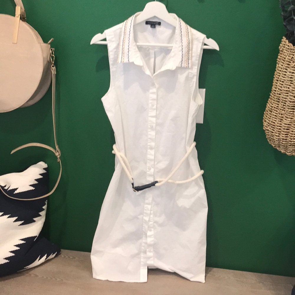 Tommy Hilfiger shirt dress perfect for Spring!